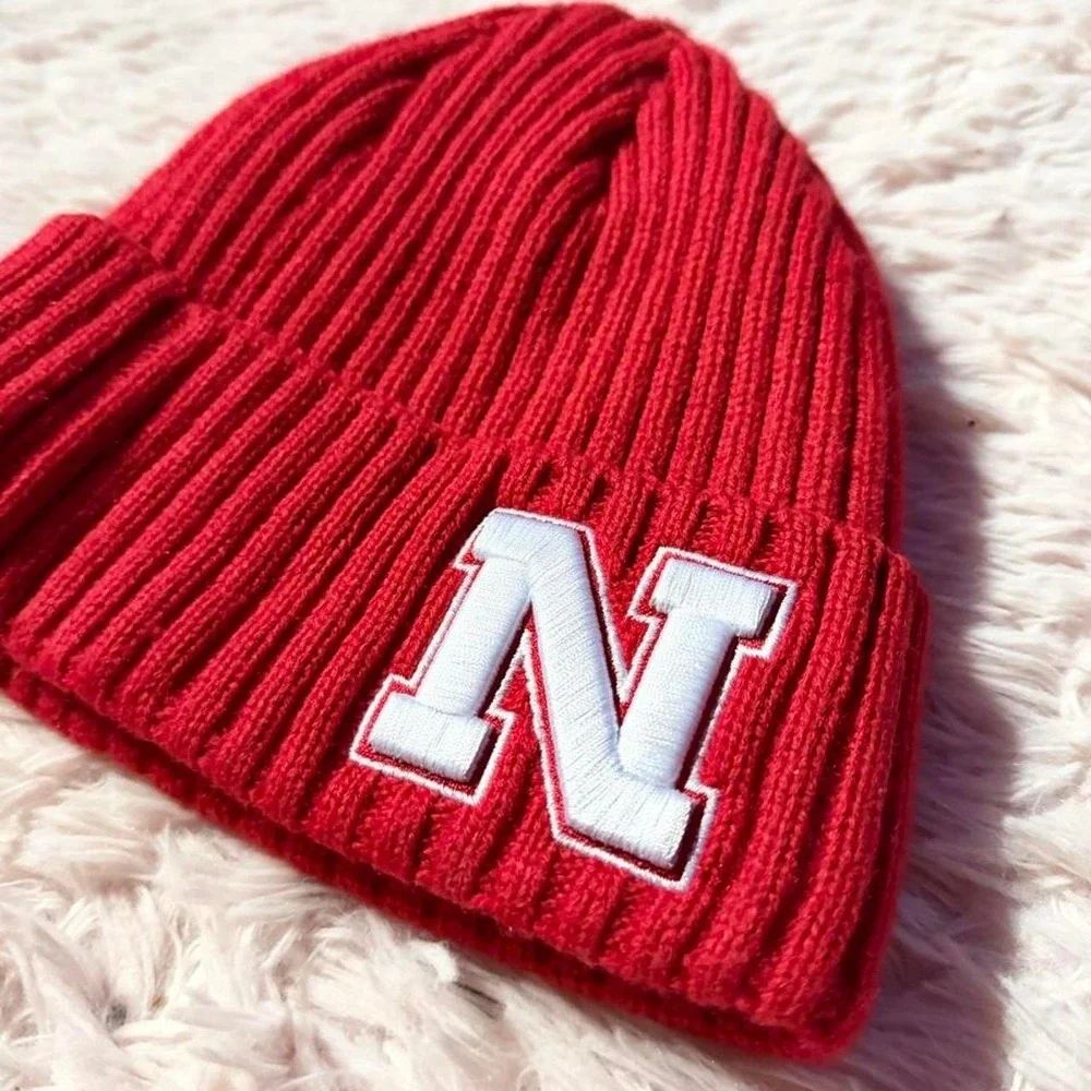 Nebraska Huskers New Era Core Classic Embroidered Sportswear Football Hat Youth